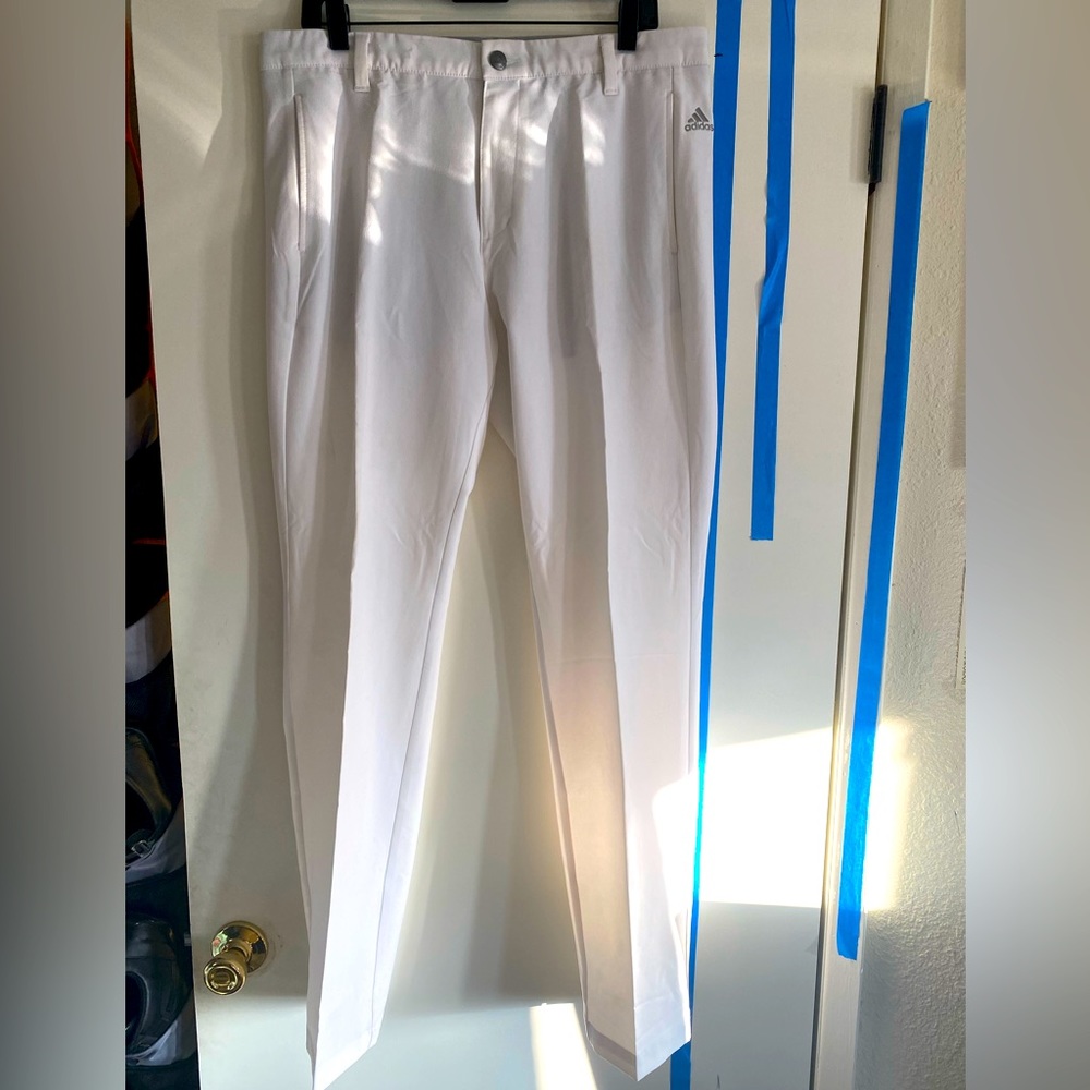 Adidas men’s Ultimate 365 Golf Pants White Size: 34 x 32